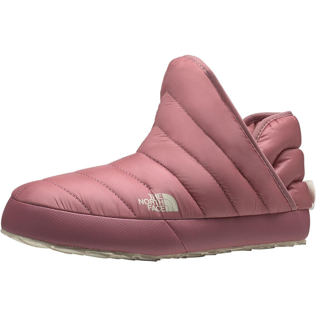 The North Face Women's ThermoBall Eco Traction Bootie in Clay Grey TNF Tiger Stripe Print - Size: 7