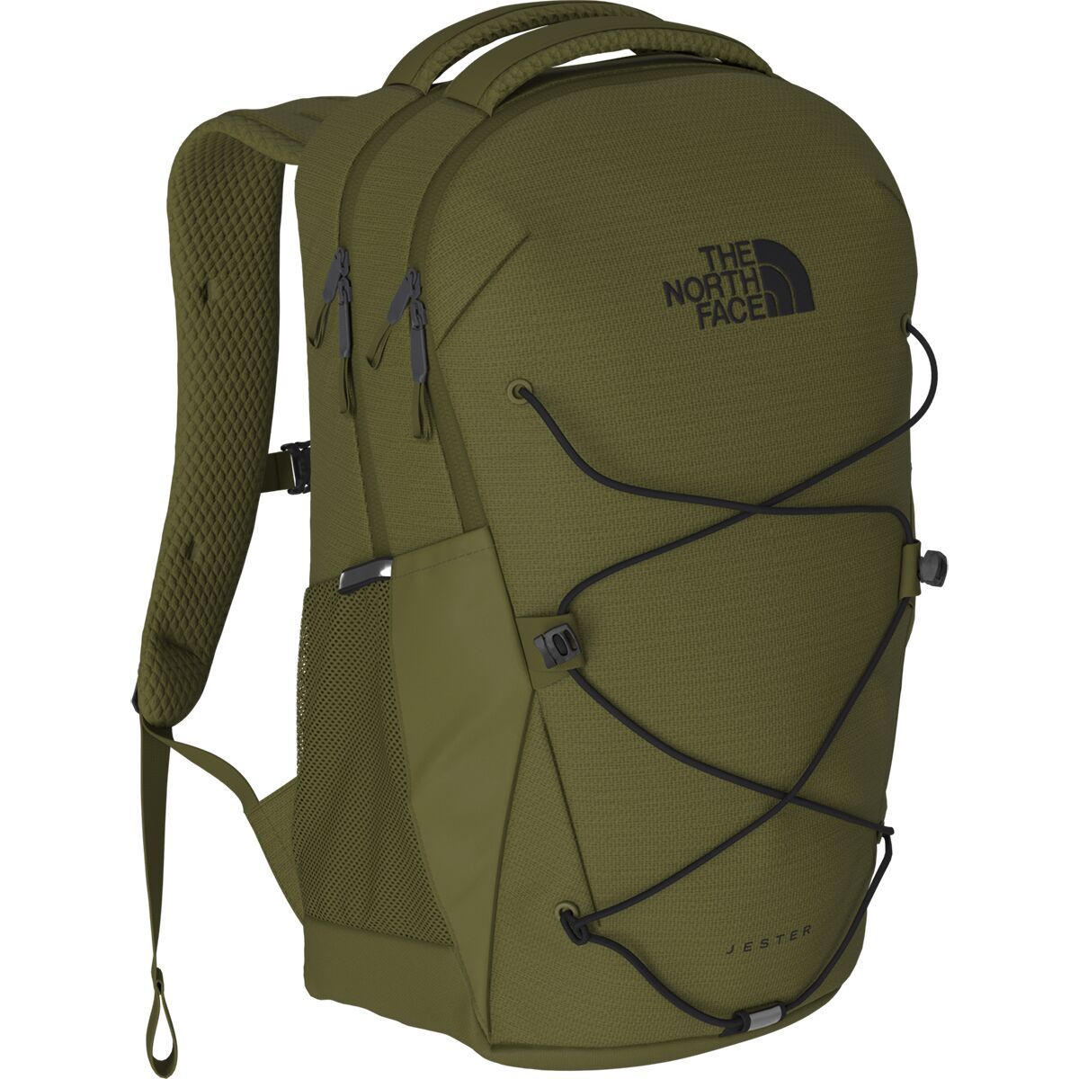 The North Face Jester 27.5L Backpack in Forest Olive Light Heather / TNF Black