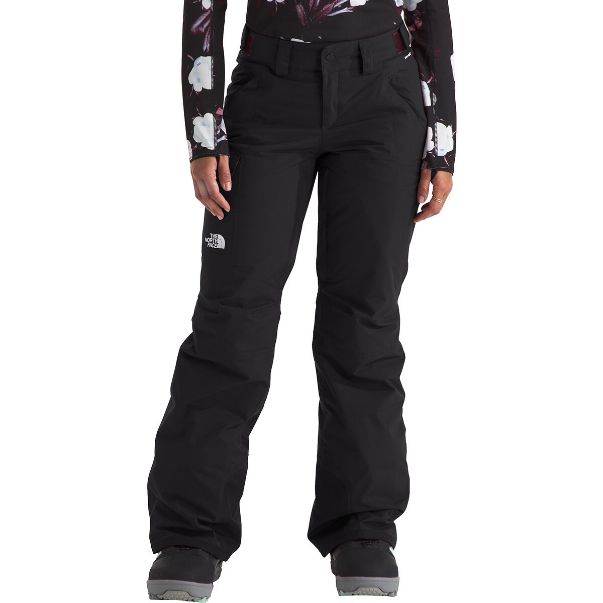 The North Face Women's Freedom Insulated Pant in TNF Black / NPF - Size: XL/Regular