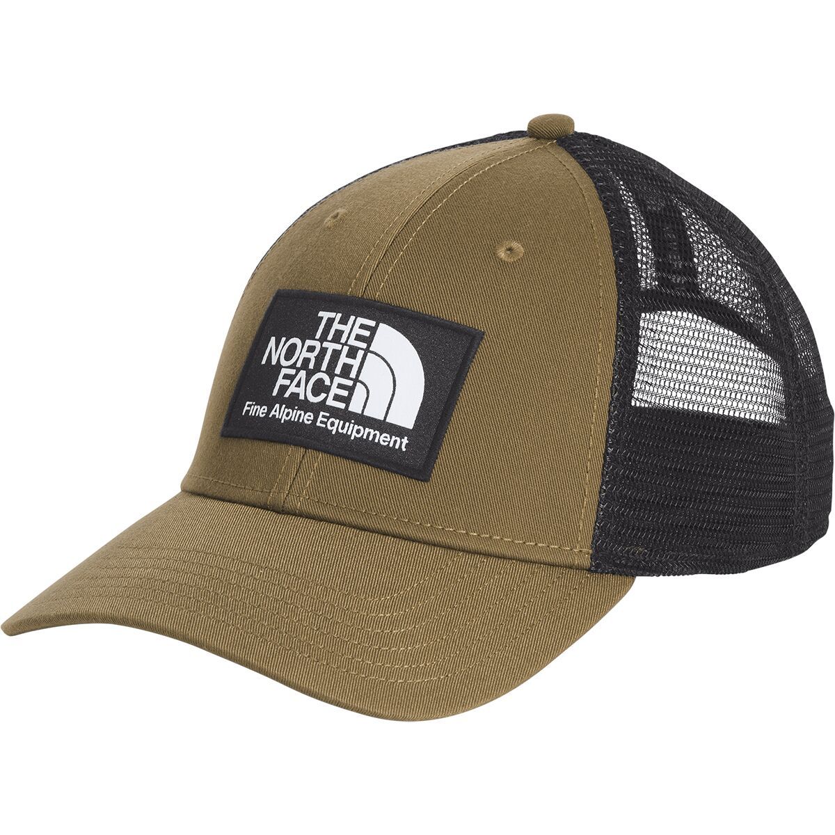 The North Face Men's Mudder Trucker Hat in TNF Light Grey Heather / TNF Black