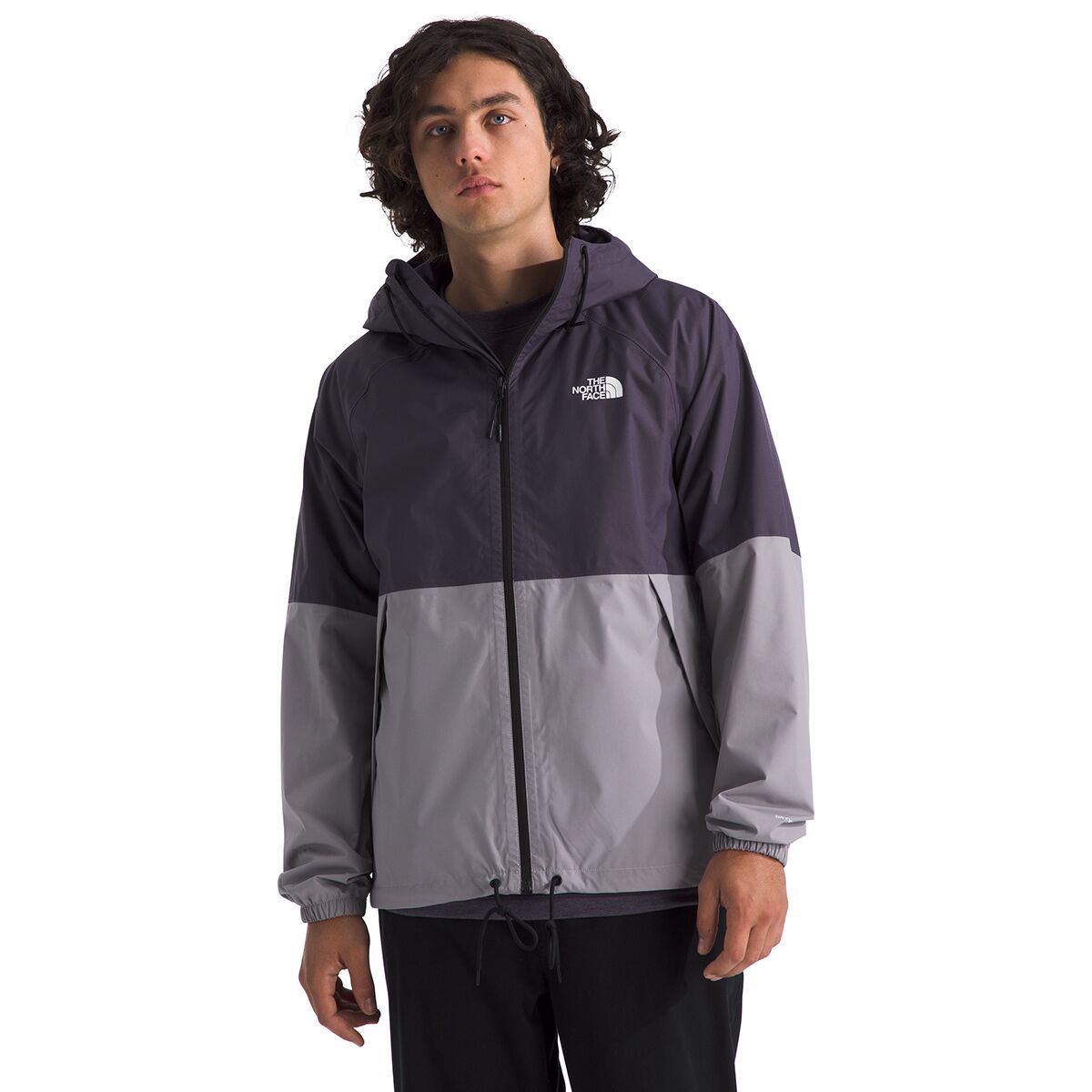 The North Face The North Face Men's Antora Rain Hooded Jacket in Endless Dusk / Transcendent Grey - Size: Small - $91.00 at Steep and Cheap