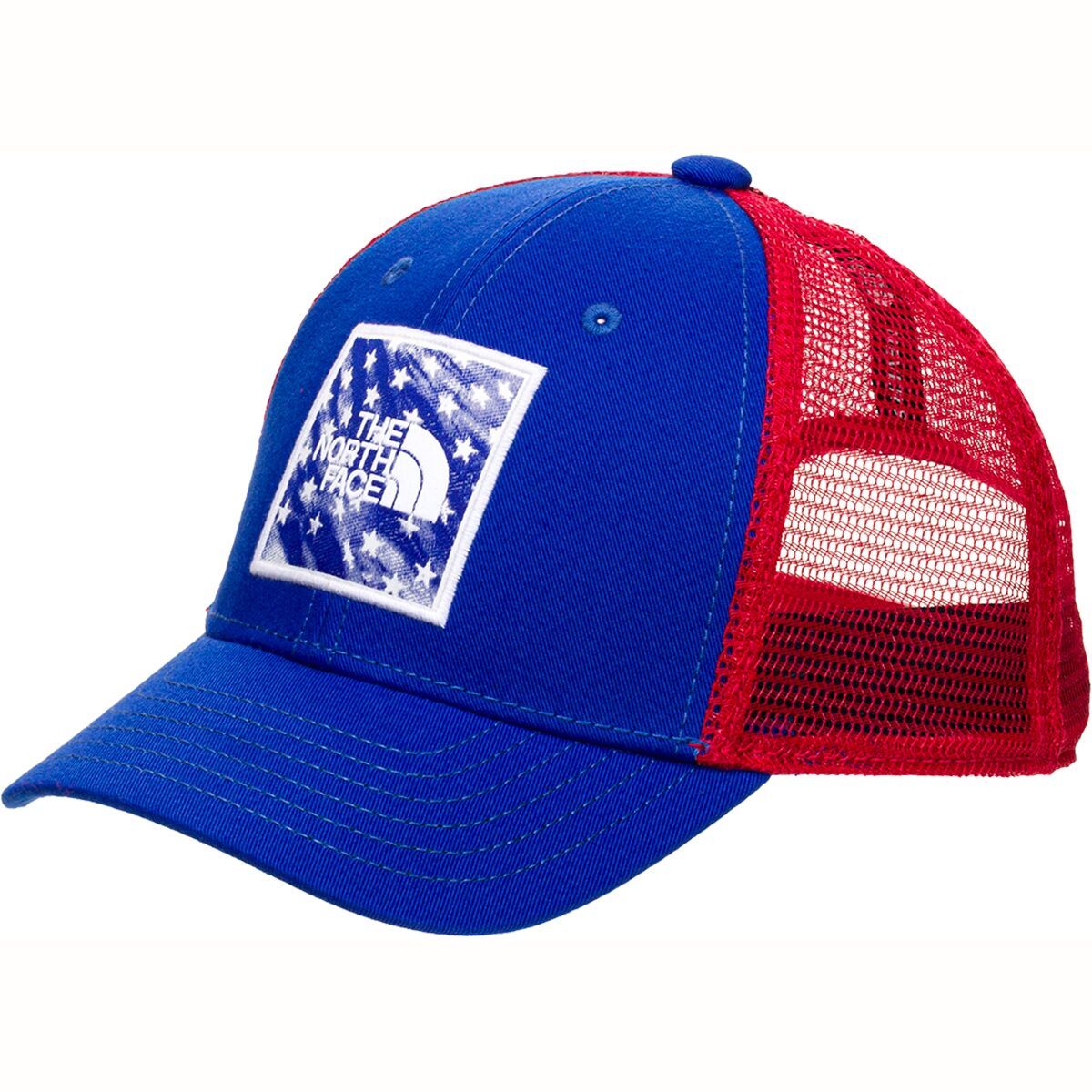 The North Face Mudder Trucker Hat - Kids' in TNF Blue / Embroidered Graphic - Size: Small