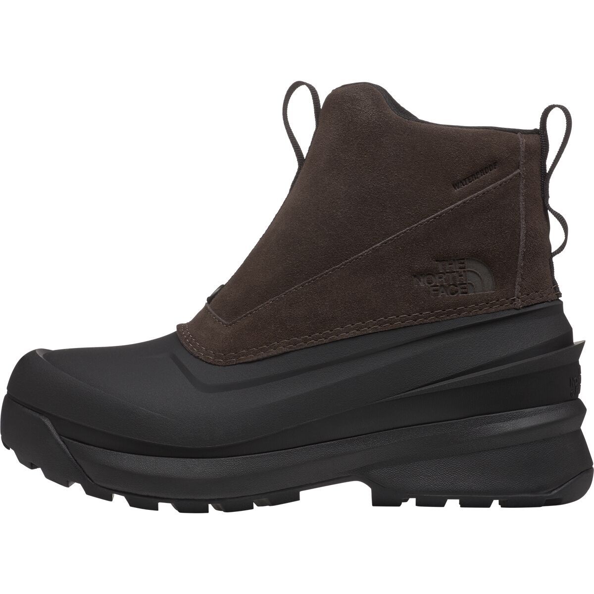 The North Face Men's Chilkat V Zip WP Boot in Coffee Brown / TNF Black - Size: 10
