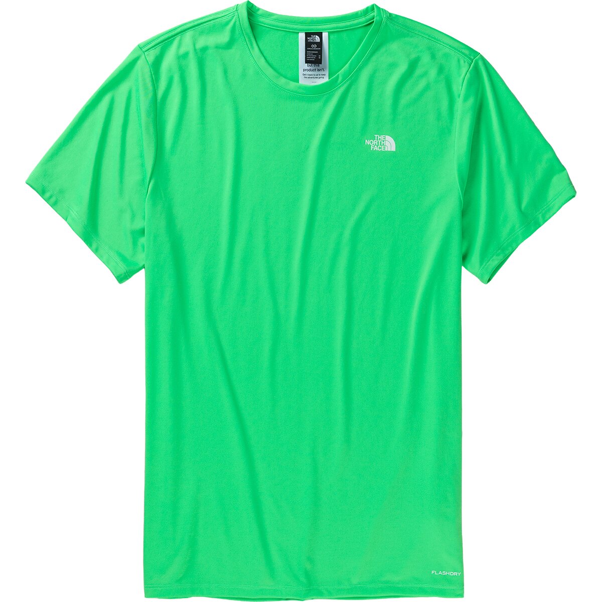 The North Face Men's Elevation Short-Sleeve Shirt in Chlorophyll Green - Size: Large