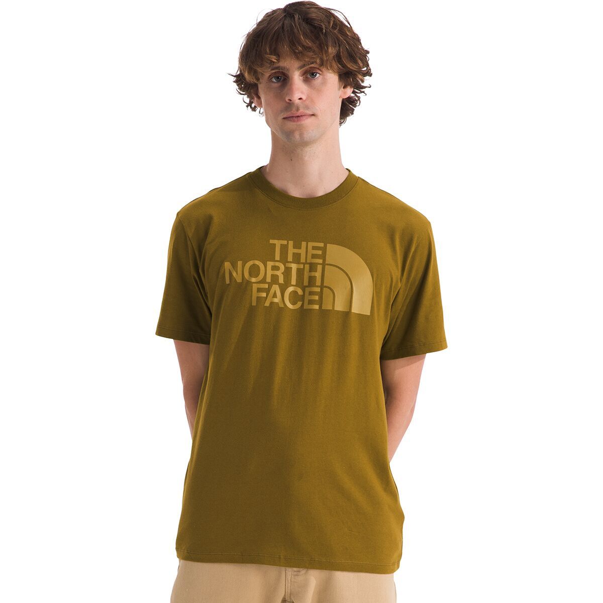 The North Face Men's Half Dome Short-Sleeve T-Shirt in TNF Medium Grey Heather / TNF White - Size: Medium