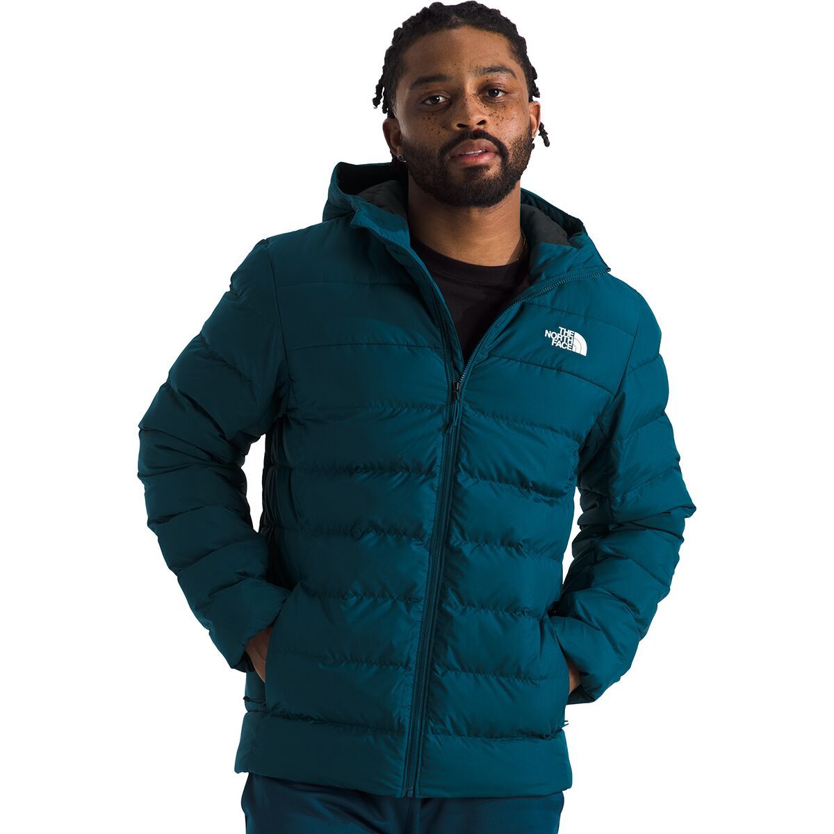 The North Face Men's Aconcagua 3 Hoodie in Algae Blue - Size: Small