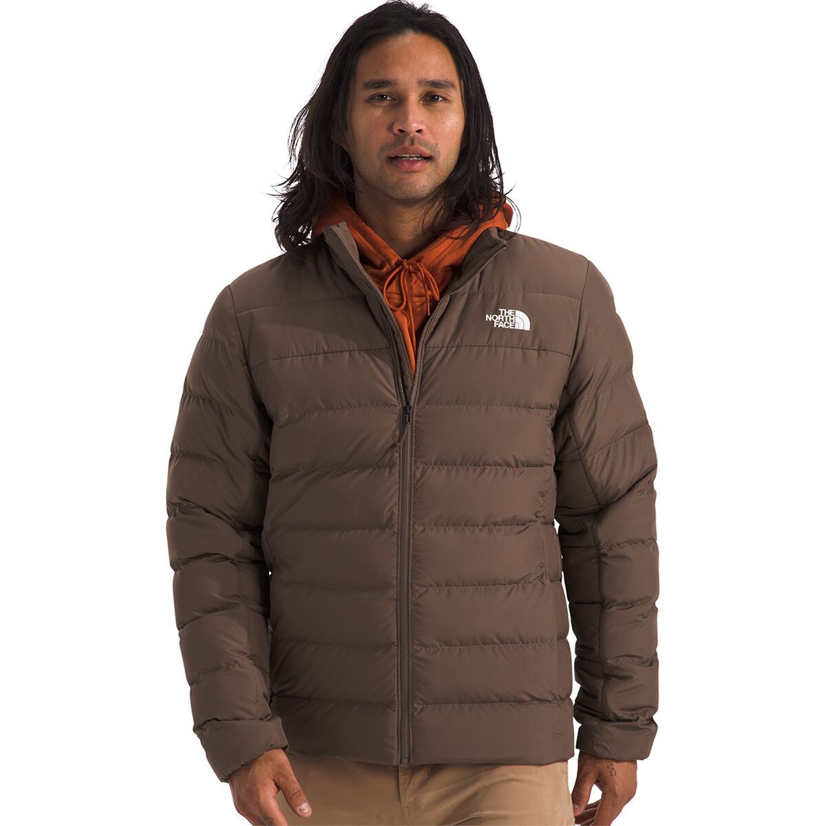 The North Face Men's Aconcagua 3 Jacket in Smokey Brown - Size: XXL