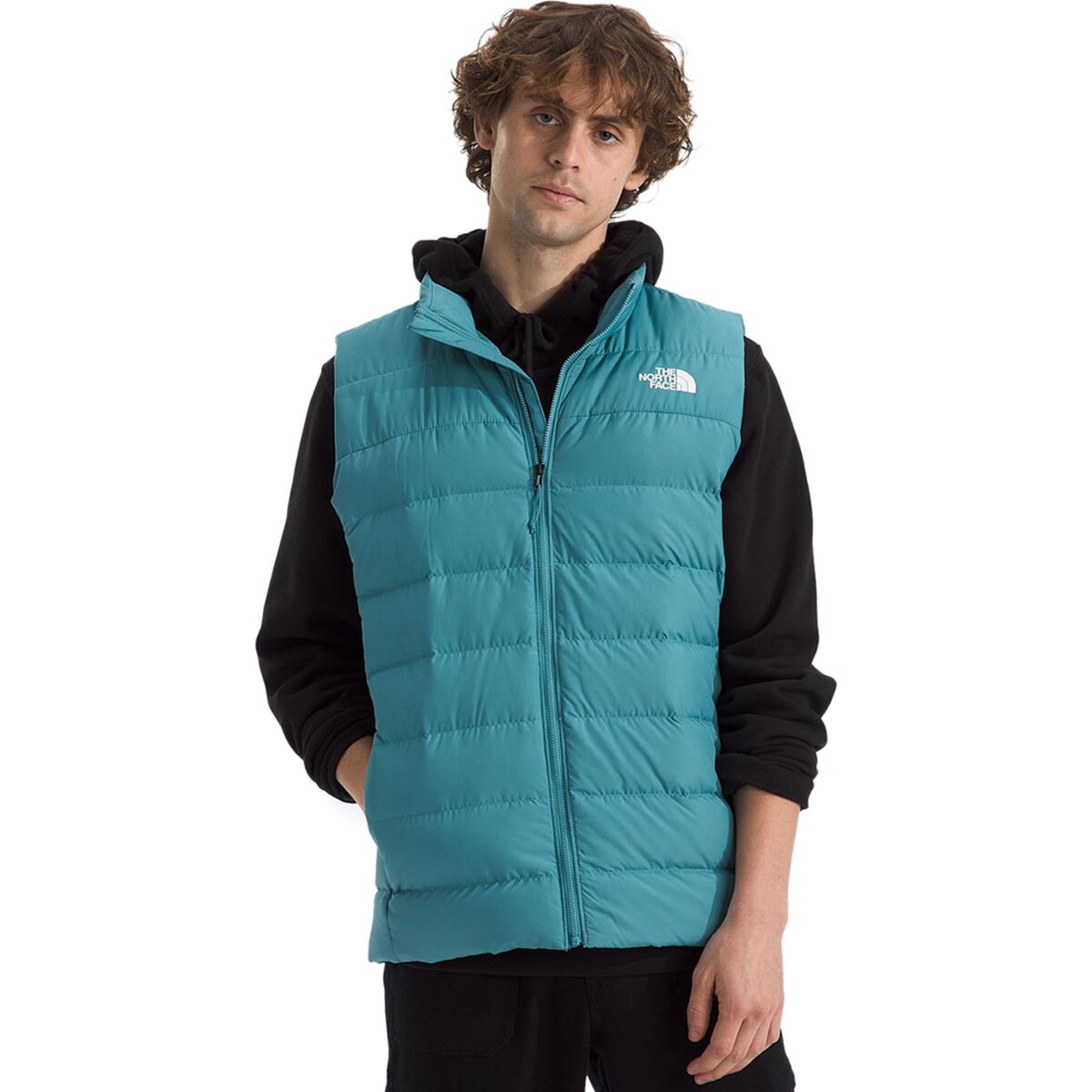 The North Face Men's Aconcagua 3 Vest in Algae Blue - Size: XL
