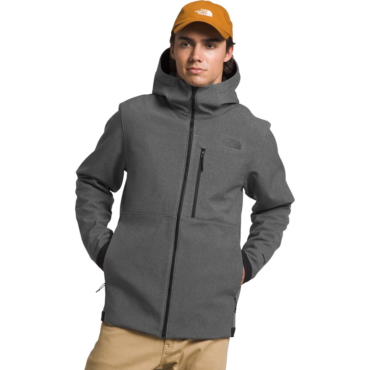 The North Face The North Face Men's Apex Bionic 3 Hoodie in TNF Dark Grey Heather / NPF - Size: Small - $133.00 at Steep and Cheap