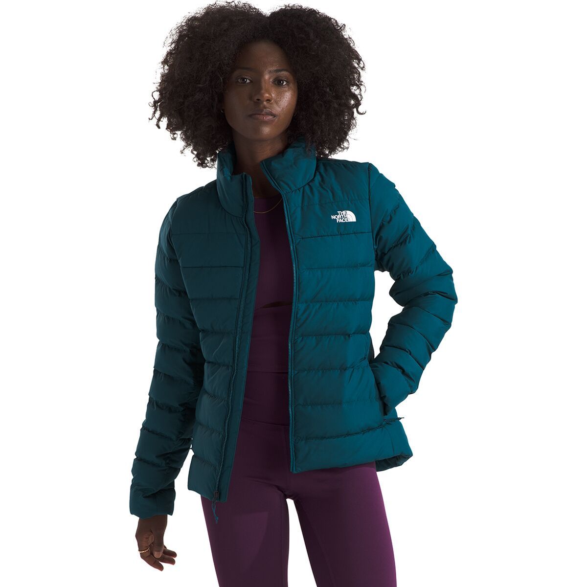 The North Face Women's Aconcagua 3 Jacket in Midnight Petrol - Size: XS