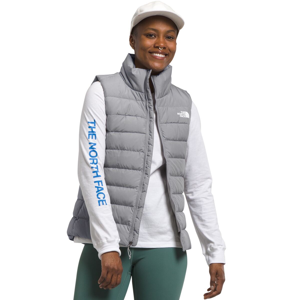 The North Face Women's Aconcagua 3 Vest in Latte - Size: XS