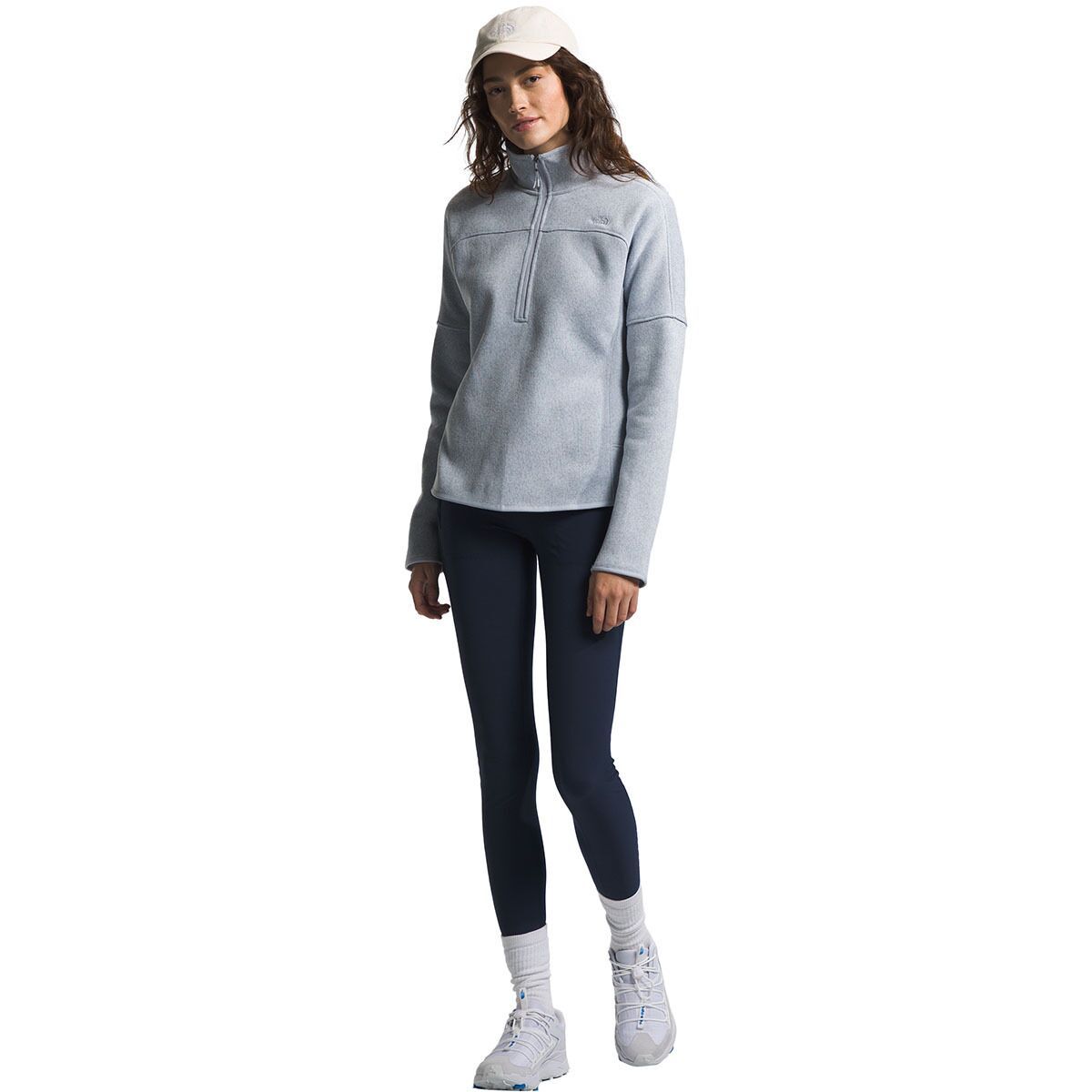 The North Face Women's Front Range Fleece Jacket in TNF Medium Grey Heather - Size: Medium