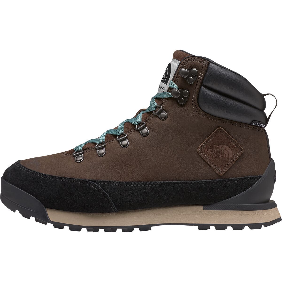 The North Face Men's Back-To-Berkeley IV Leather WP Boot in Demitasse Brown / TNF Black - Size: 8