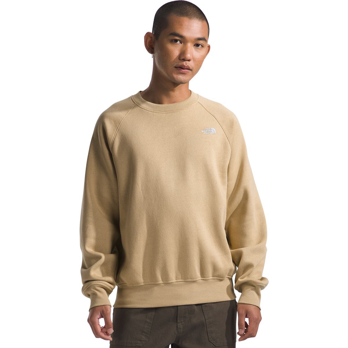 The North Face Men's Evolution Crew Sweatshirt in Smokey Brown - Size: Small