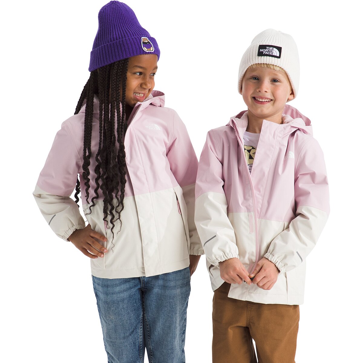 The North Face The North Face Warm Antora Rain Jacket - Toddlers' in Pale Blossom / White Dune - Size: 2T - $55.00 at Steep and Cheap