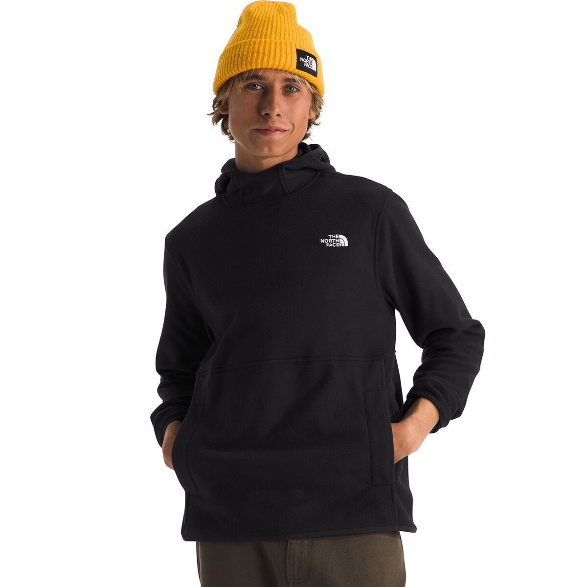 The North Face Men's Glacier Fleece Pullover in TNF Black - Size: Large