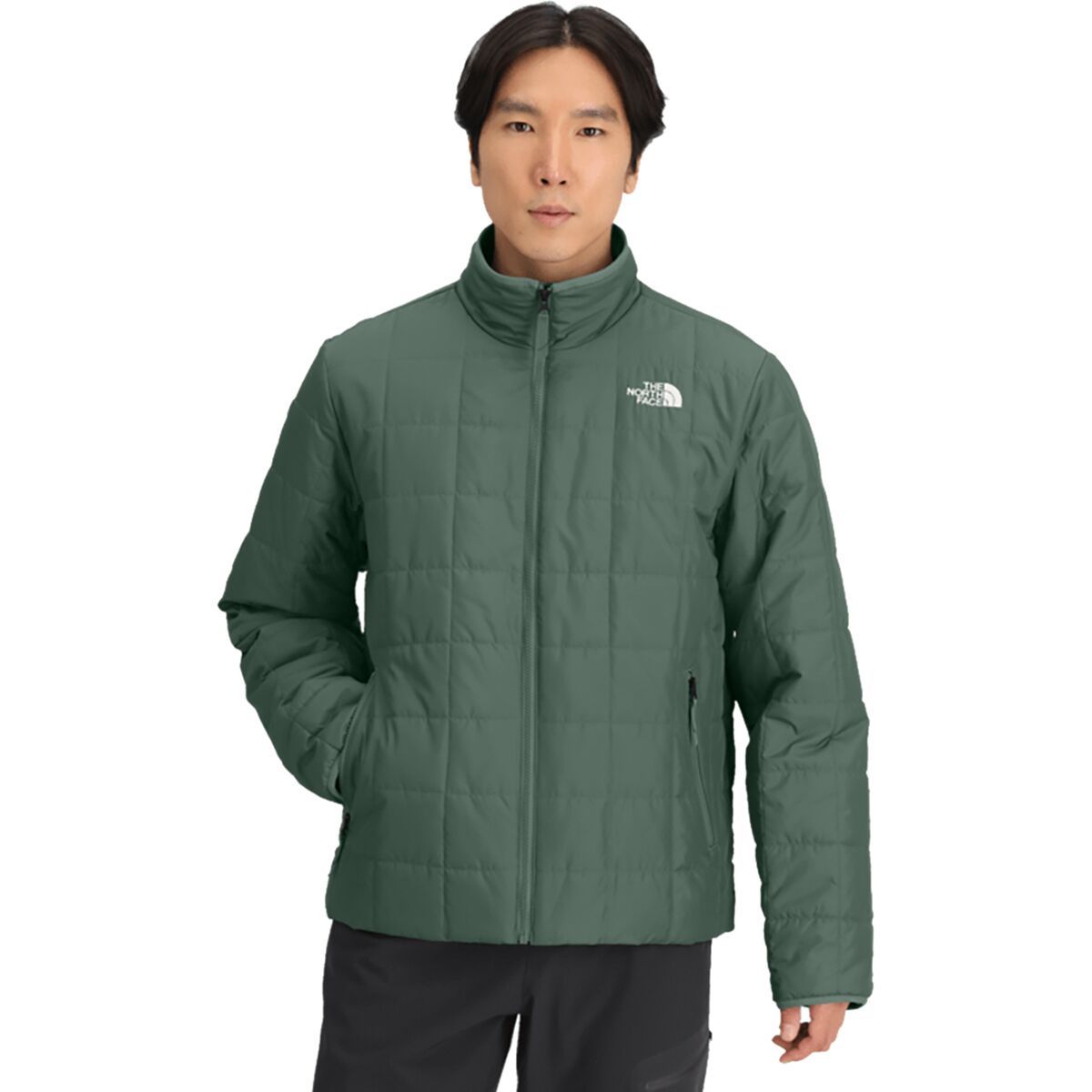 The North Face Men's Junction Insulated Jacket in Duck Green - Size: XL
