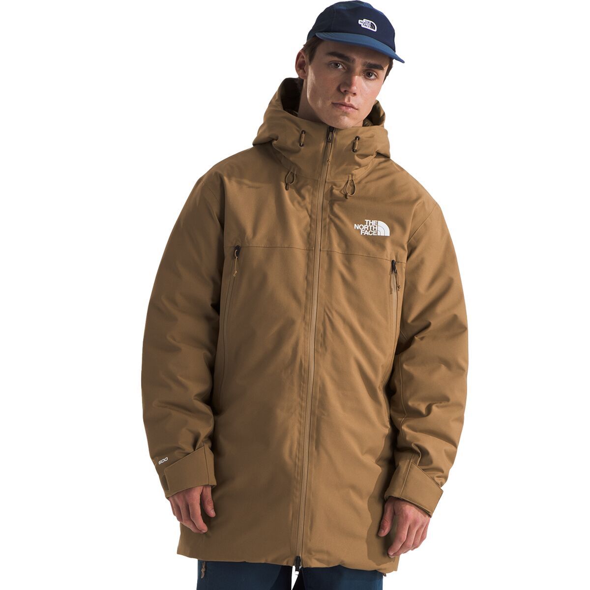 The North Face Men's MTN Range Down Parka in Utility Brown - Size: Large