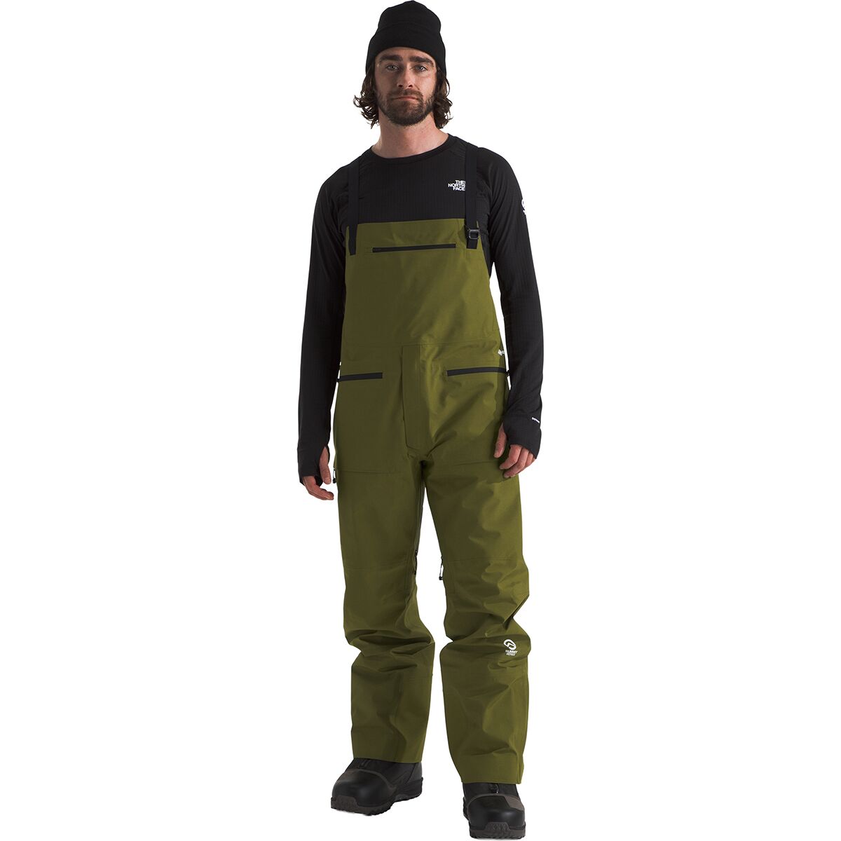 The North Face Men's Summit Verbier GTX Bib Pant in Forest Olive - Size: S/Regular