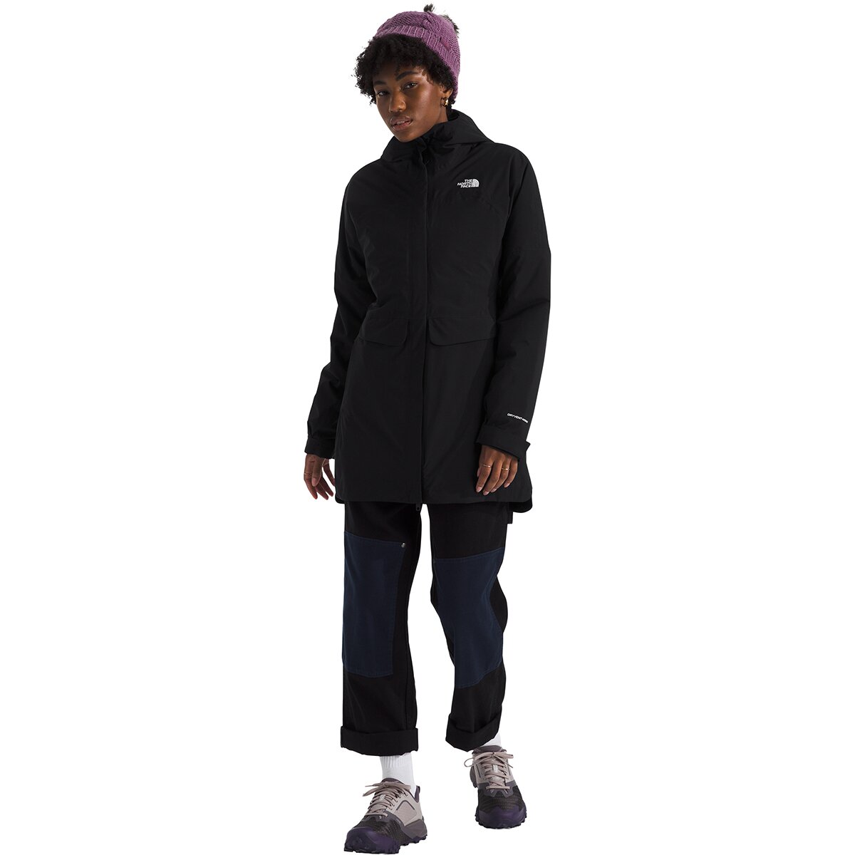 The North Face Women's DryVent Mono Triclimate Parka in TNF Black - Size: 3XL