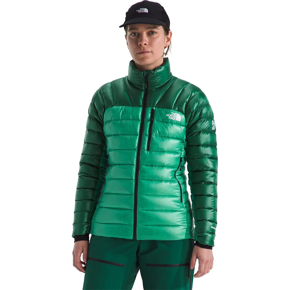 The North Face Women's Summit Breithorn Jacket in Nebula Green / Evergreen - Size: Medium