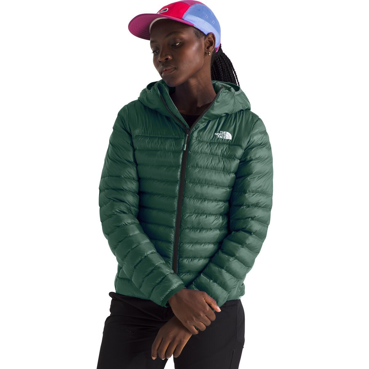 The North Face Women's Terra Peak Hooded Jacket in TNF Black - Size: XS