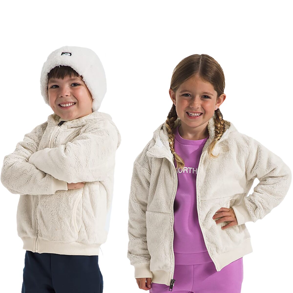 The North Face The North Face Osito Full-Zip Hoodie - Toddlers' in White Dune - Size: 2T - $52.00 at Steep and Cheap