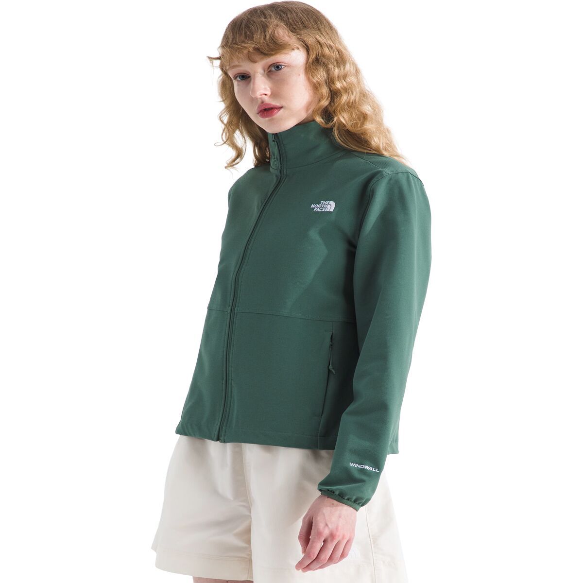 The North Face Women's Willow Stretch Jacket in Duck Green - Size: XS