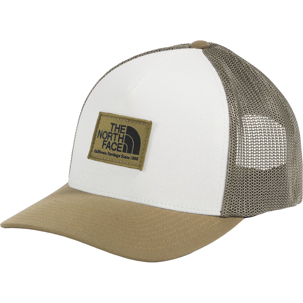 The North Face The North Face Keep It Patched Trucker Hat in Cedar / White Dune - $22.75 at Steep and Cheap