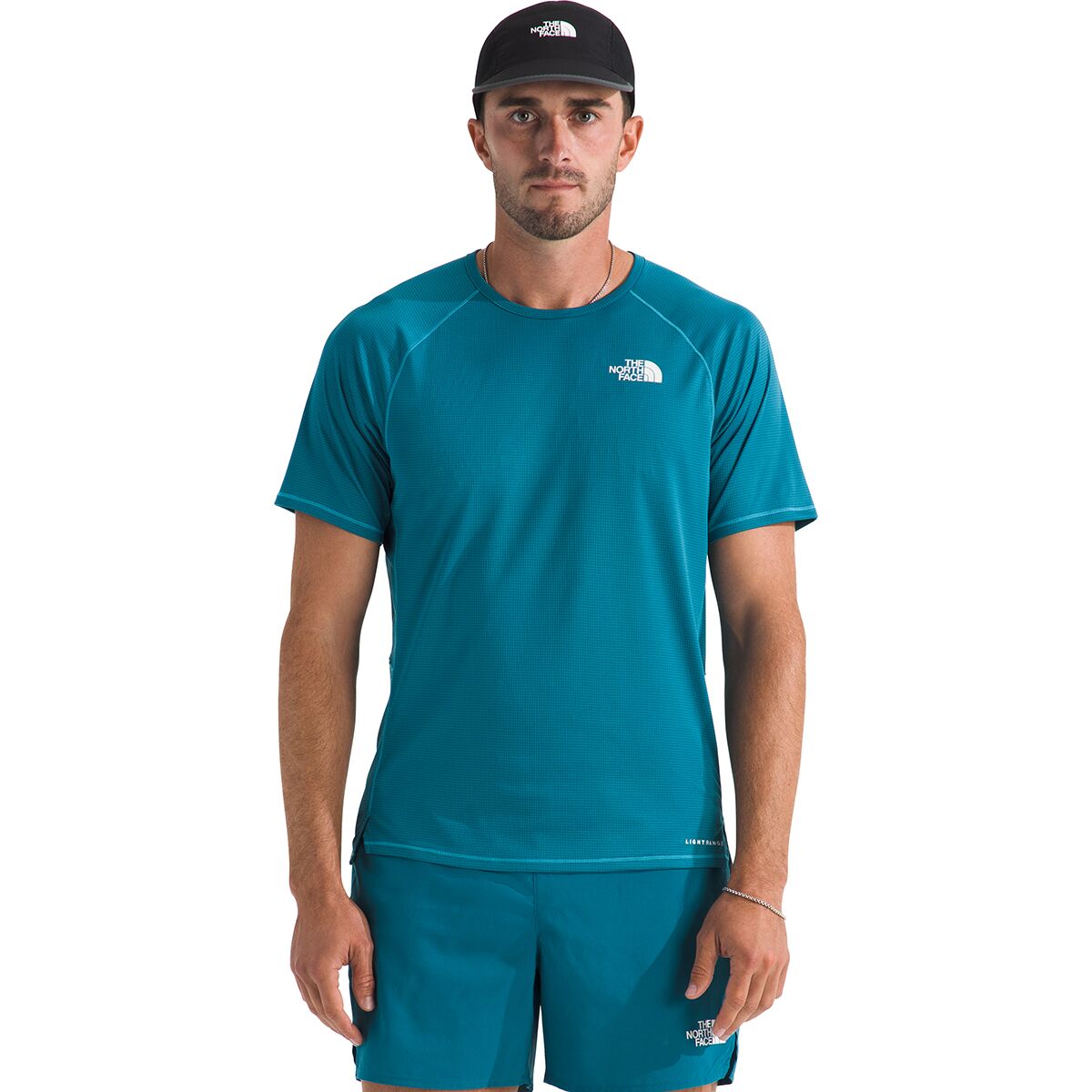 The North Face Men's Sunriser Short-Sleeve Shirt in Dusk Blue - Size: XXL