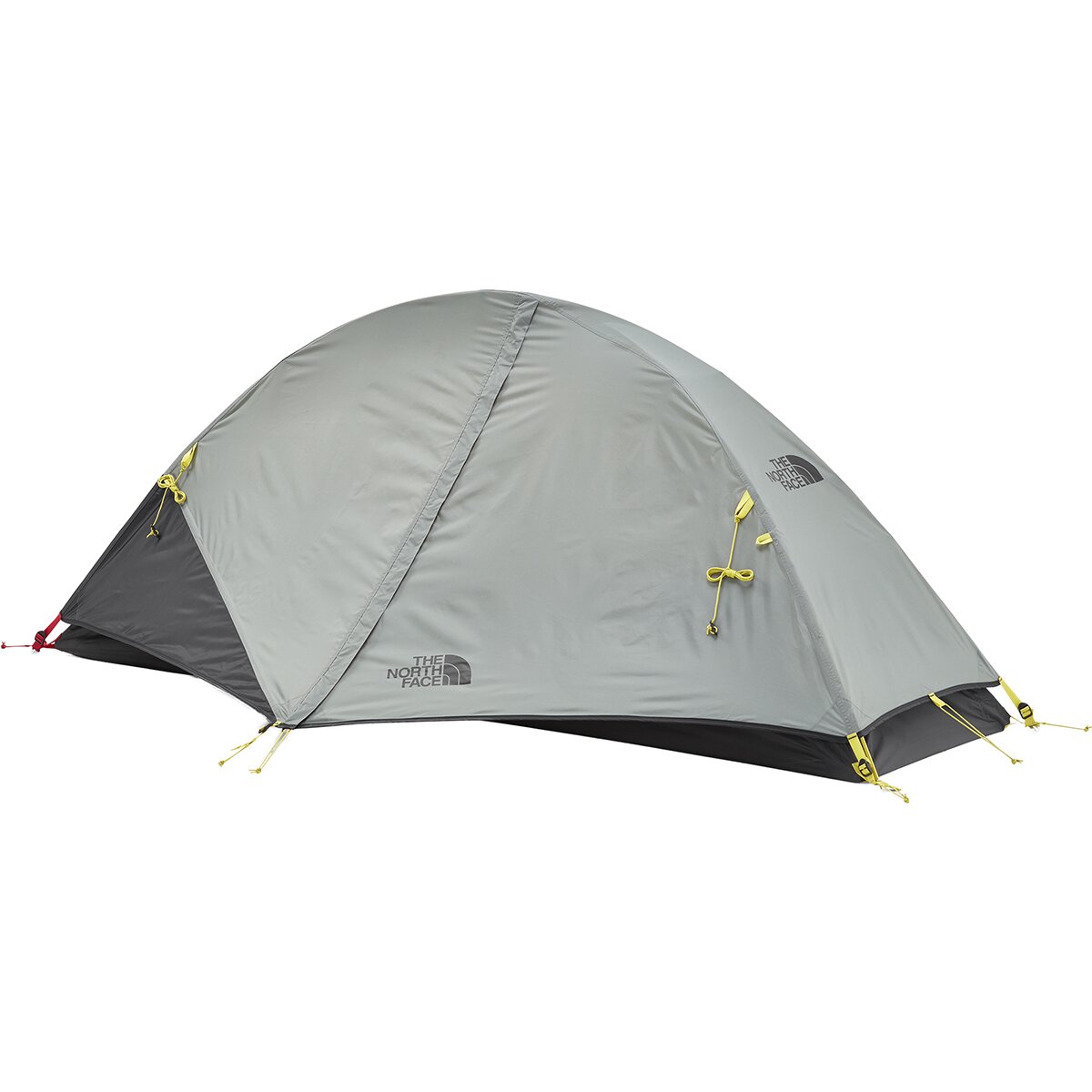 The North Face Stormbreak 1 Tent: 1-Person 3-Season in Agave Green / Asphalt Grey