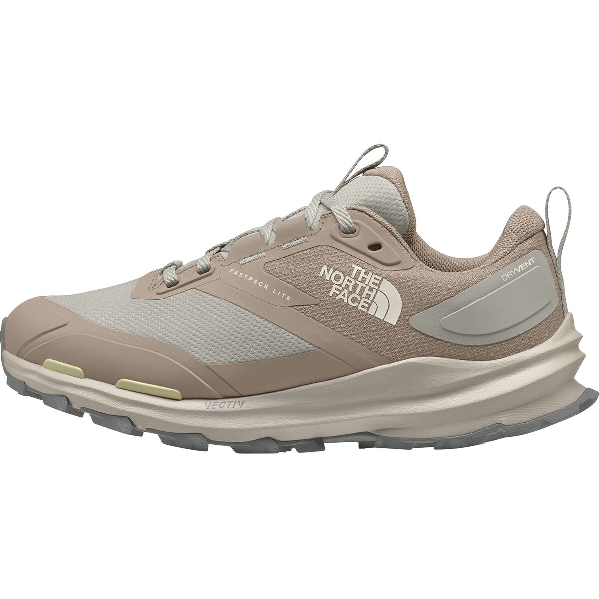The North Face Women's VECTIV Fastpack Lite WP Hiking Boot in Mushroom Grey - Size: