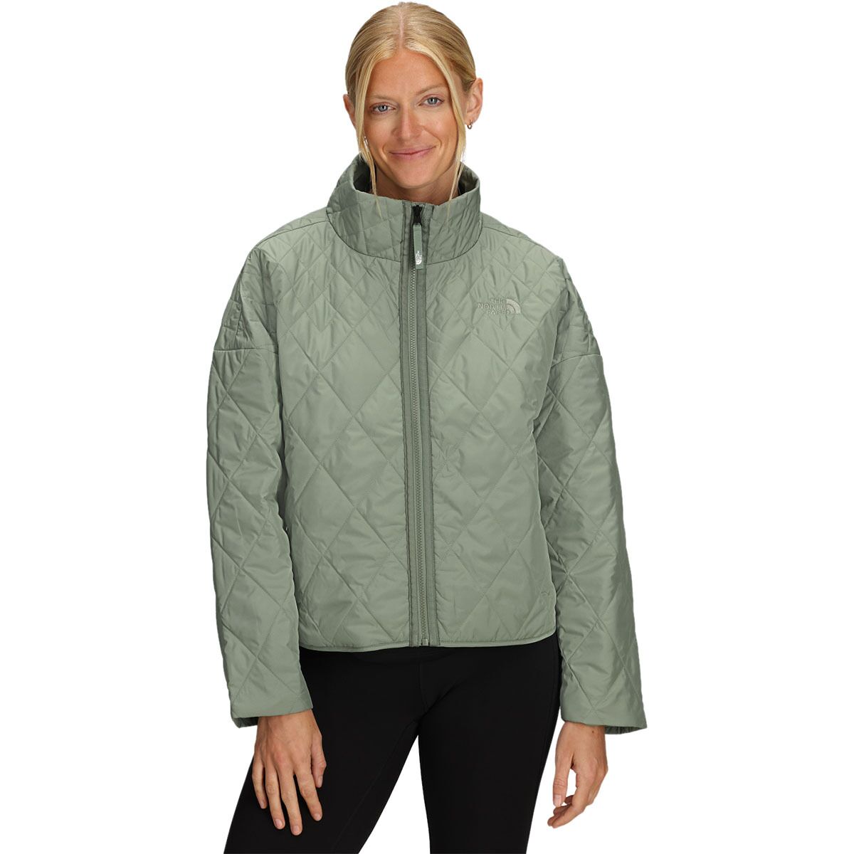 The North Face Women's Diamond Peak Insulated Jacket in Slate Moss - Size: XL