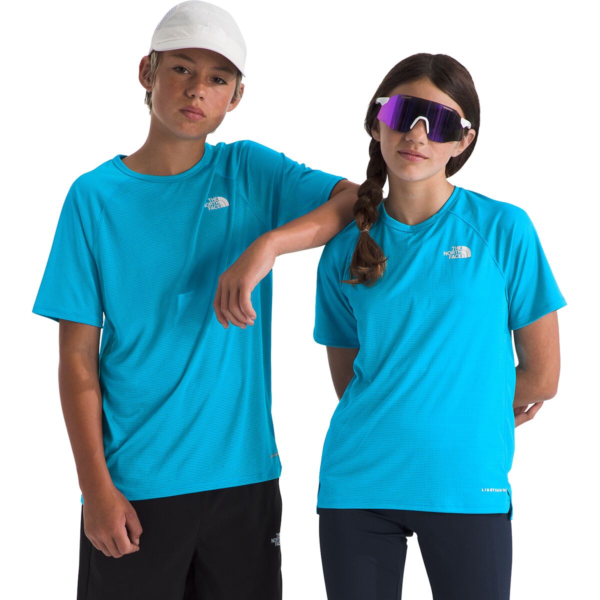 The North Face The North Face Sunriser Short-Sleeve T-Shirt - Kids' in Meridian Blue - Size: XS - $29.25 at Steep and Cheap
