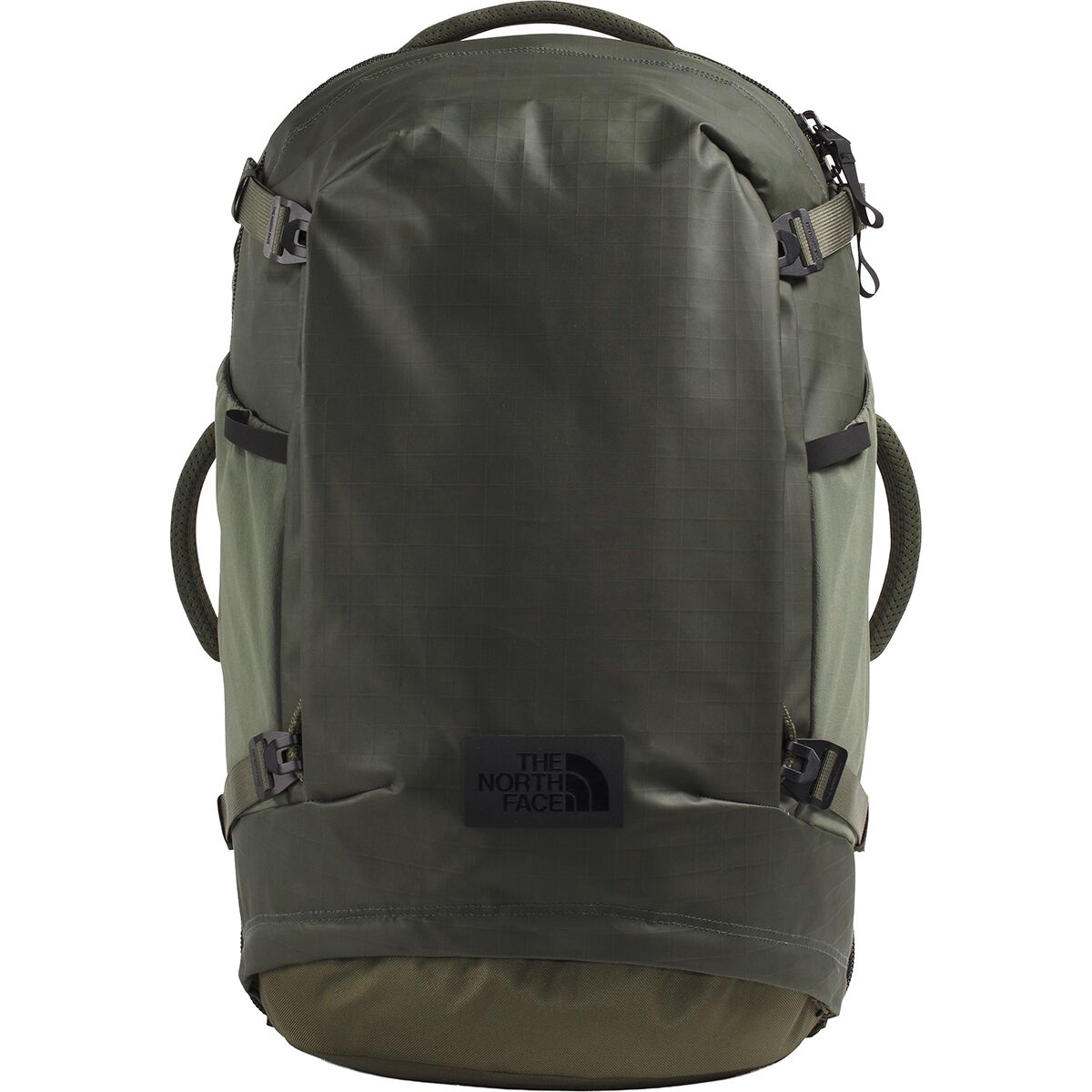 The North Face Base Camp Voyager Pro Travel Pack in New Taupe Green / TNF Black