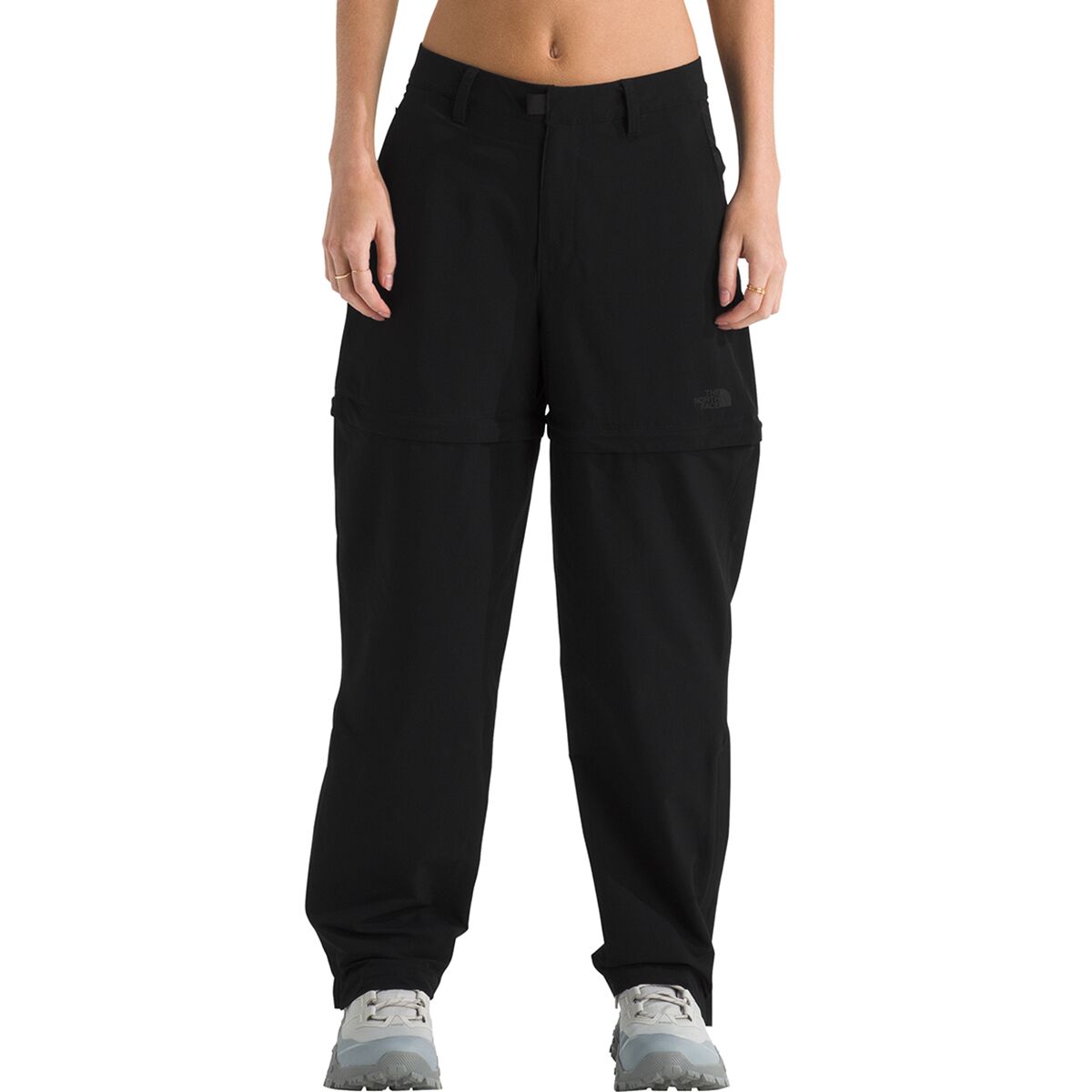 The North Face Women's Basin Convertible Pant in TNF Black - Size: 6/Regular