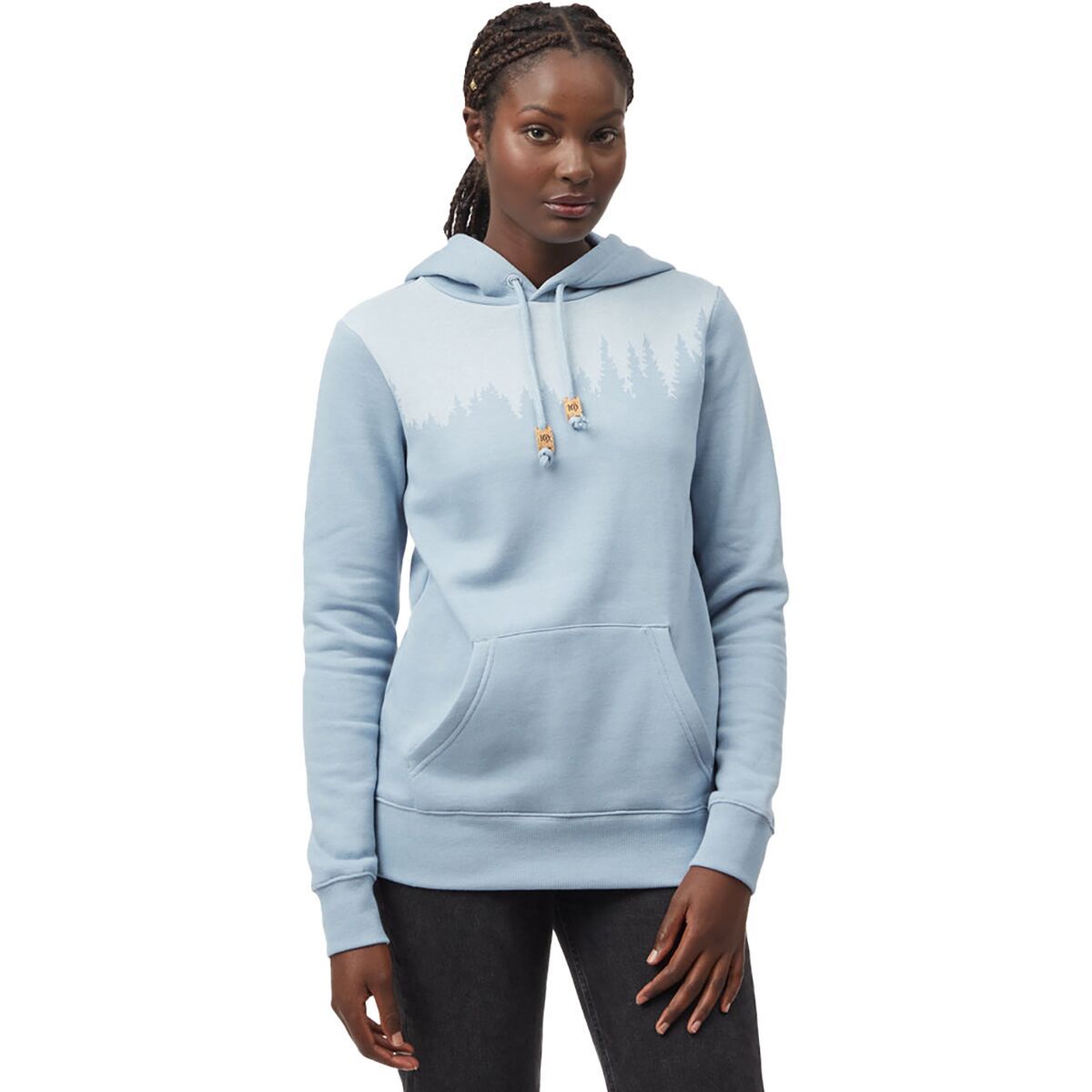 Tentree Women's Juniper Pullover Hoodie in White - Size: Small