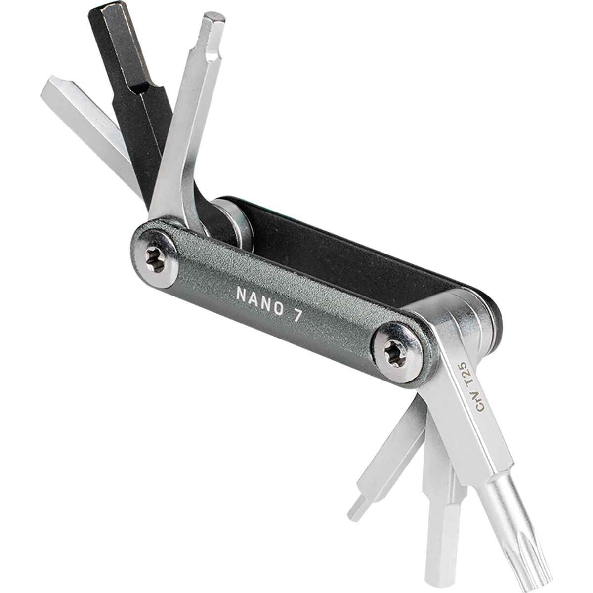 Topeak Nano 7 Multi-Tool in Black / Galaxy Gray