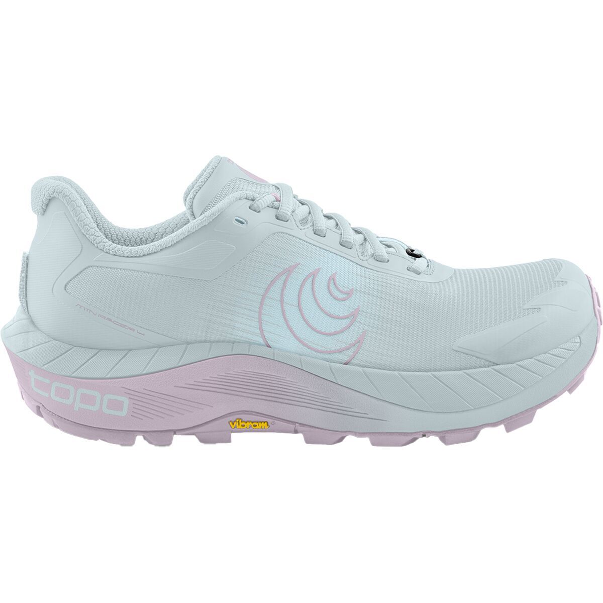 Topo Athletic Women's MTN Racer 4 Trail Running Shoe in Grey / Purple - Size:
