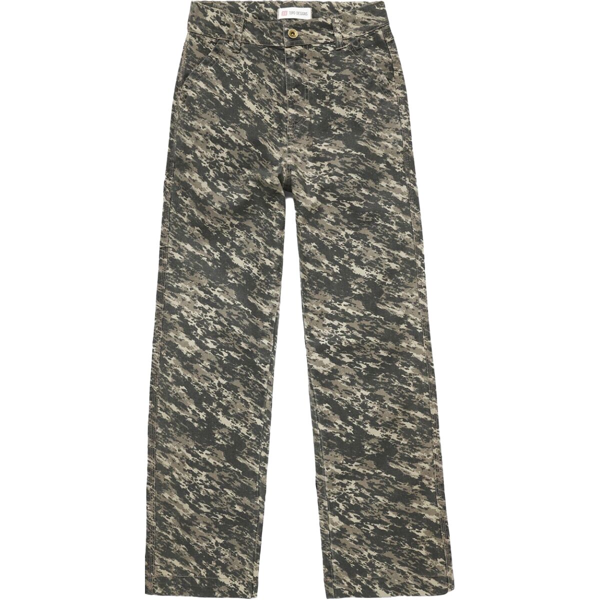 Topo Designs Women's Dirt Utility Pant in Beetle Yukon - Size: 30