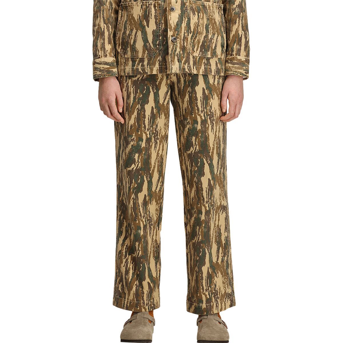 Topo Designs Women's Dirt Utility Pant in Dirt Camo - Size: 29