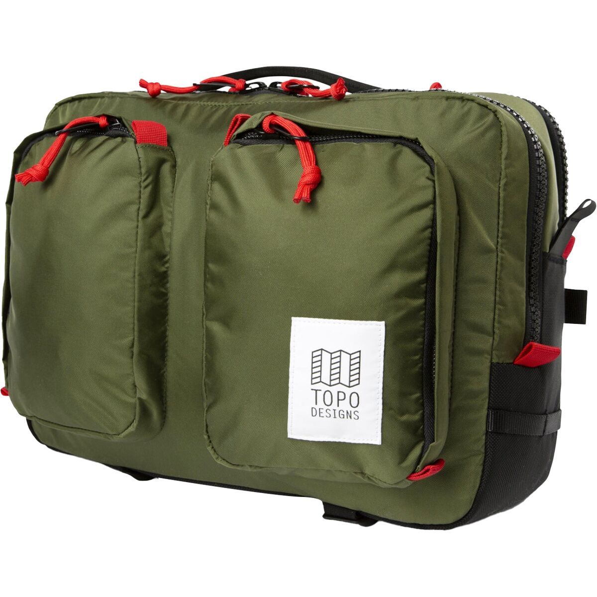 Topo Designs Global Briefcase in Olive