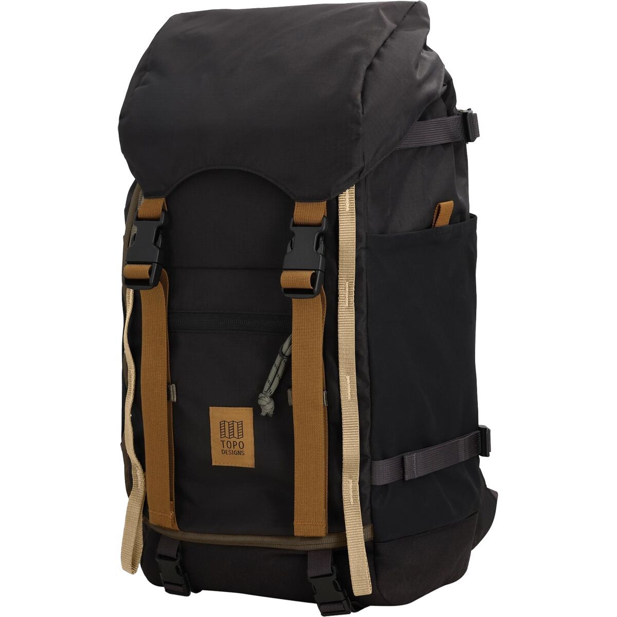 Topo Designs Rover Trail 22L Pack in Black / Neutral
