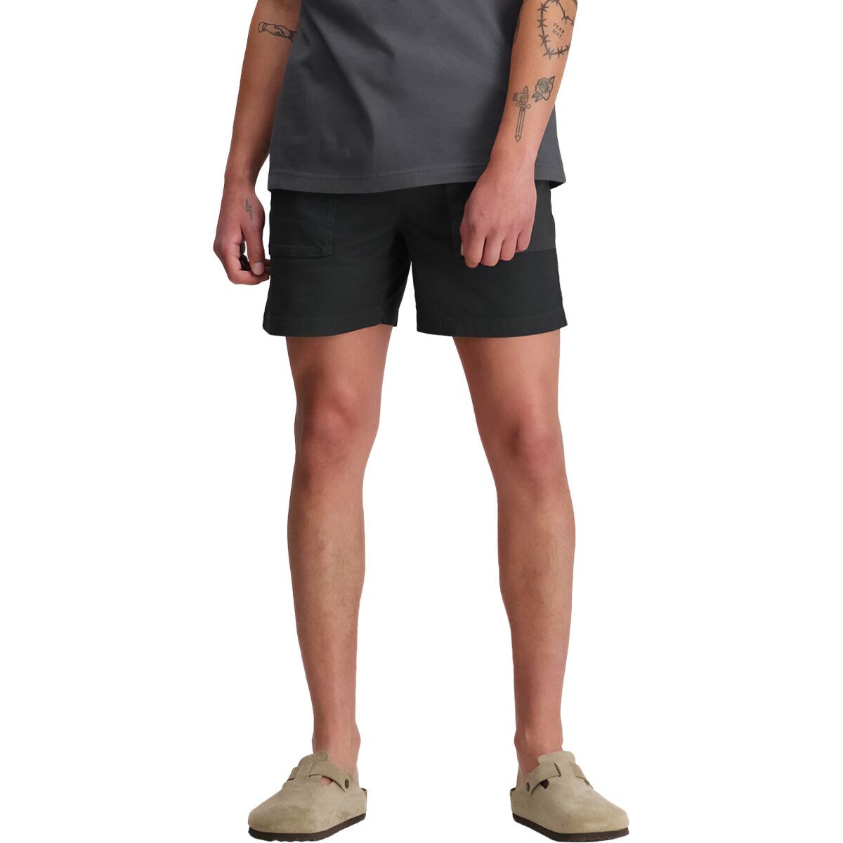Topo Designs Men's Dirt Desert Short in Asphalt - Size: XL