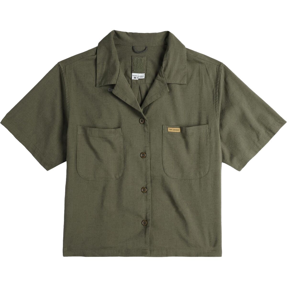 Topo Designs Women's Daytripper Shirt in Beetle - Size: Large