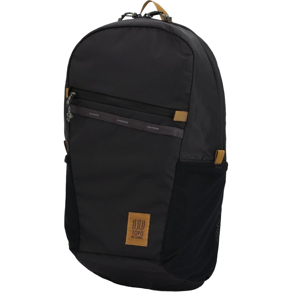 Topo Designs Peakview Packable Backpack in Black / Neutral