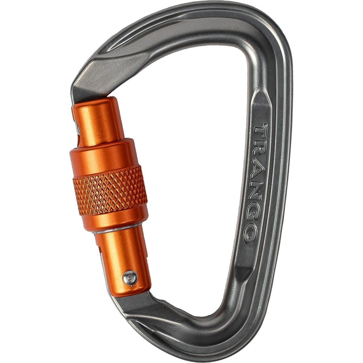 Trango Superfly EVO Screwlock Carabiner in Gray