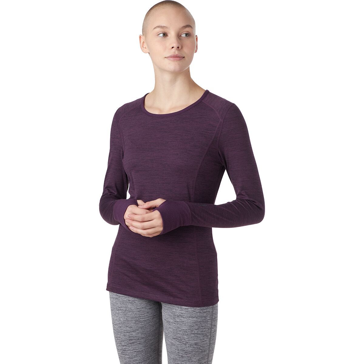 Terramar Women's Cloud Nine Crew Top in Black - Size: XL
