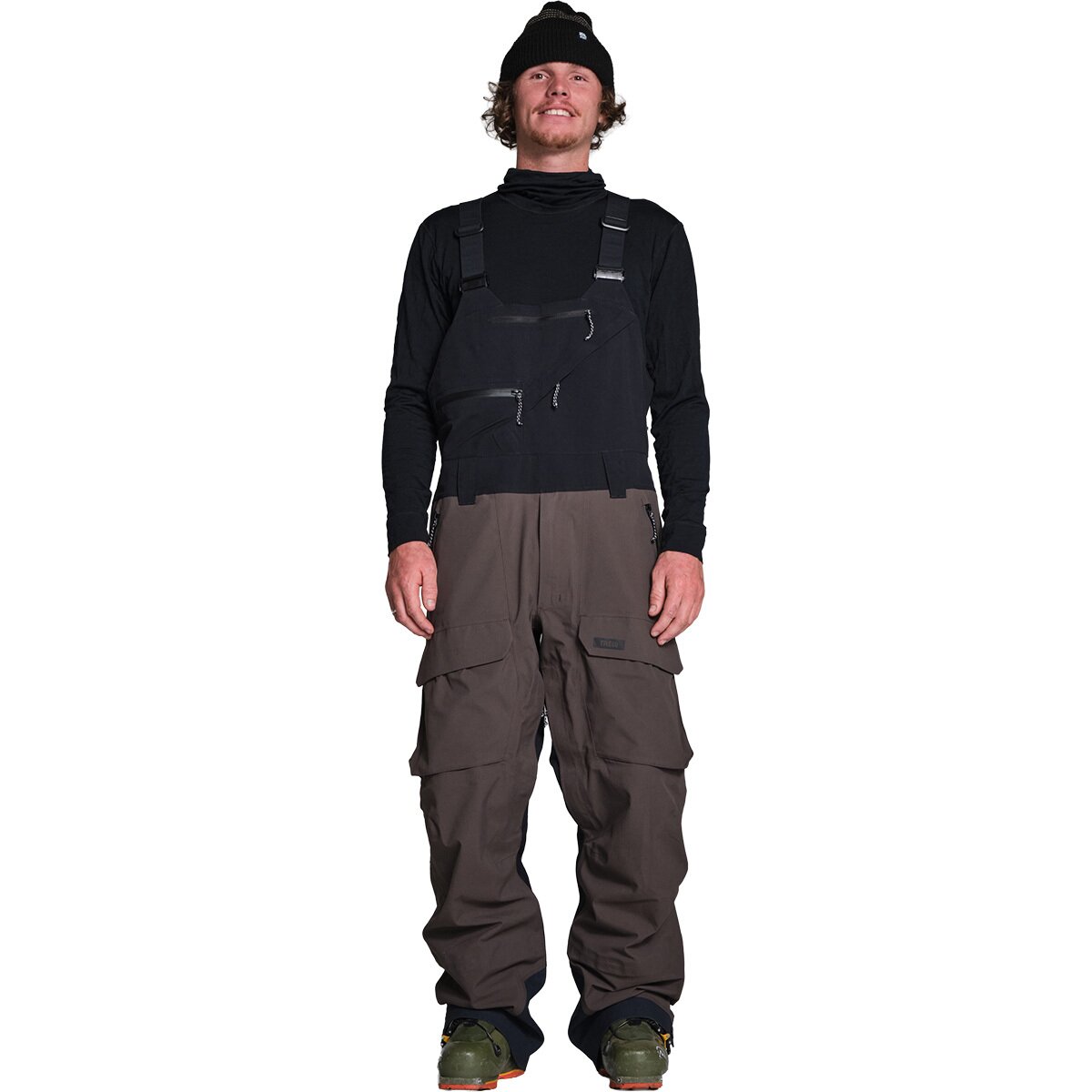 Trew Gear Men's TREWth Bib Pant in Raw Umber - Size: Small