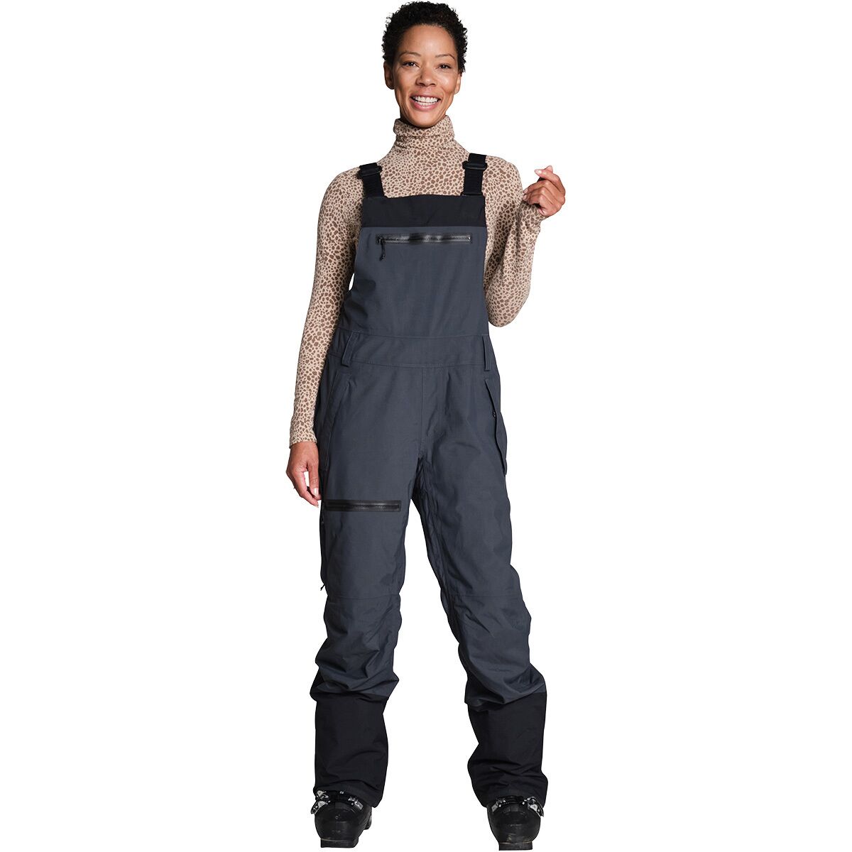 Trew Gear Women's Trillium Bib in Anthracite - Size: XS